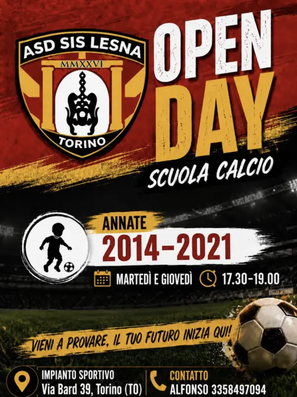 Open Day Scuola Calcio