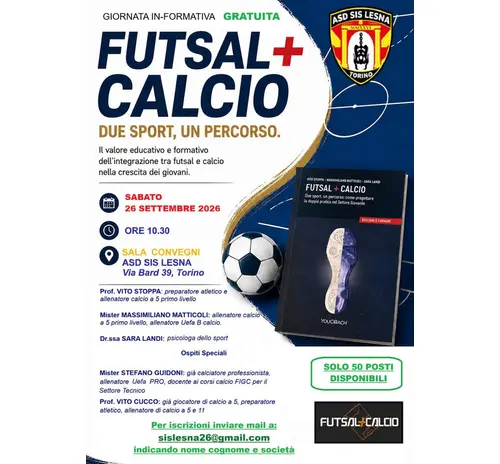 Futsal + Calcio