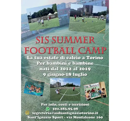 SIS SUMMER FOOTBALL CAMP