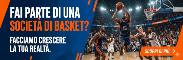 Scopri servizi e strumenti per la tua società di basket