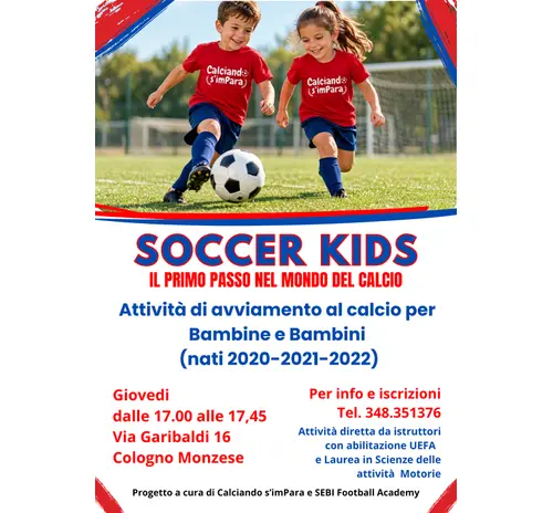 Soccer Kids - Il Primo passo nel mondo del calcio