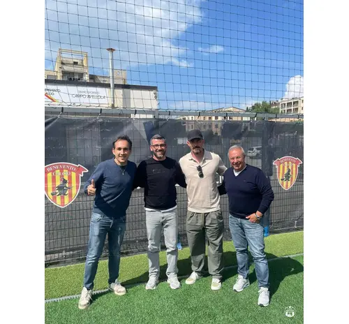 ASD Anacapri in visita al Benevento Calcio