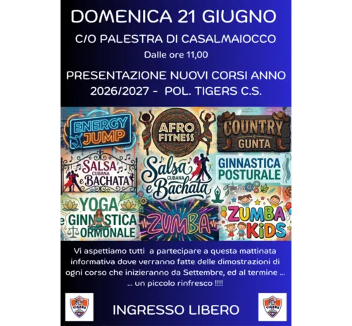 PRESENTAZIONE CORSI 2026/2027