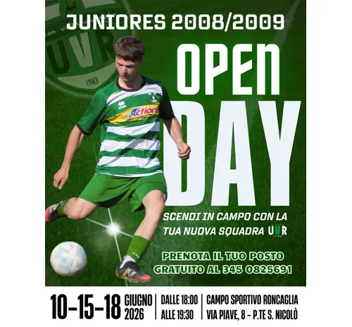 Open Day JUNIORES 2008/2009