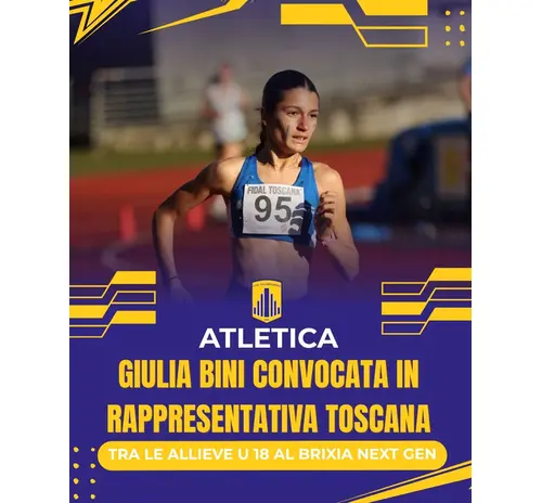 GIULIA BINI in rappresentativa Toscana