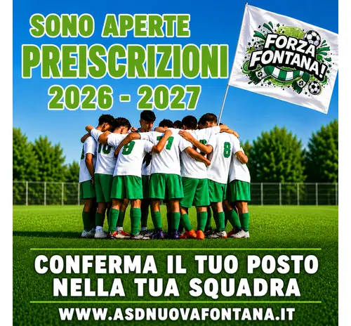 PREISCRIZIONI (RINNOVI) 2026-2027
