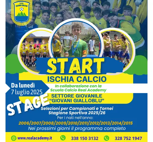 A BREVE IL PROGRAMMA DEGLI STAGE