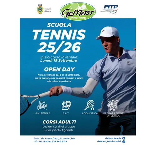 SCUOLA TENNIS 25/26