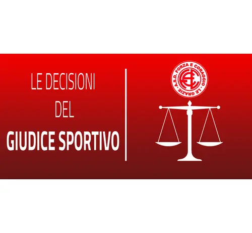 Prima Categoria Gir.D: le decisioni del Giudice Sportivo