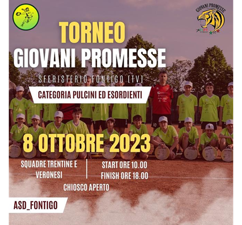 TORNEO GIOVANI PROMESSE