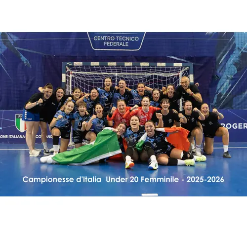 LA PALLAMANO MEZZOCORONA CAMPIONE D’ITALIA UNDER 20 FEMMINILE
