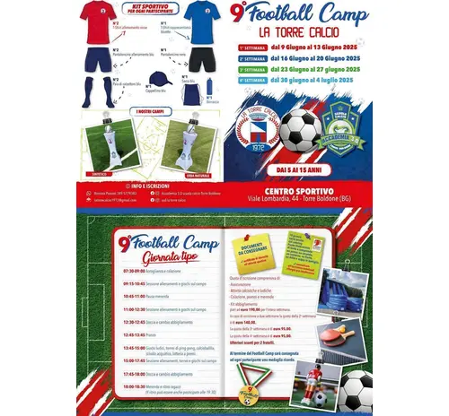 Football camp estivo 2025