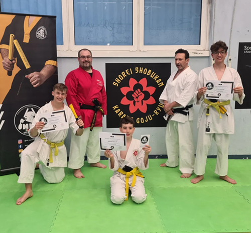 Esami di passaggio di grado nunchaku allo Shorei Shobukan Legnano: un successo per NIA Italia